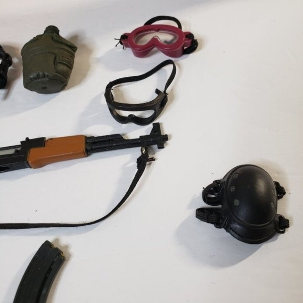 G I Joe Action Figure Army War Accessory Toys Boots Headphones Weapons GI Joe - Picture 3 of 13
